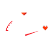 Valentine's Day Heart Gauge