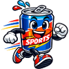 Cheerful sports jug Sprint