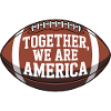 Insieme siamo America - Maglia da football americano
