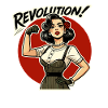 Revolution Frauenpower Retro