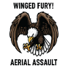 Winged Fury Golden Eagle Attack