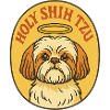 Holy Shih Tzu Halo Badge