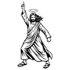 Dancing Jesus - Funny Disco Meme