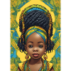 Afro Rastafari Portrait Child