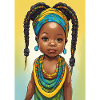 African girl