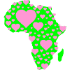 Afrika Herzmuster 
