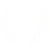 Basketball in Laurel Wreath Emblem