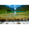 Lake Dobbiaco in the Dolomites