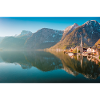 Lake Hallstatt at sunrise