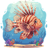 Lionfish Underwater Splendor