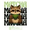 Matcha Kitten Maneki Neko