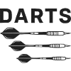 Darts Silhouettes Darts Trio