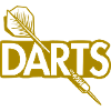Darts Dart by Font Logo