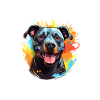Pyjama Drôle Chien Staff