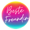 Best friend! Neon circle customizable