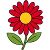 Fleur rouge Fleur rouge Fleurs