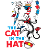 Cat In The Hat Juggling Fun Design