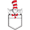 Le Chat Chapeauté Design Poche