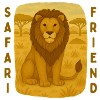 Lion, Safari Friend