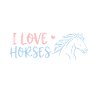 Jesus loves me, I love horses