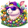 Easter Bunny Neon Sunglasses