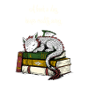 Dragon's Shine in the Book Stack
