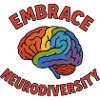 Rainbow Brain Embrace Neurodiversity