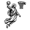 Dunking Jesus - Funny Basketball