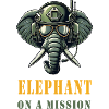 Elephant on a mission