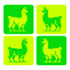 Llama Pop Art