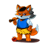 Iron Foxwhite
