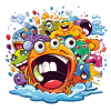 Kunterbunte Monsterbande Splash