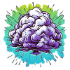 Purple Mist Ball Explosion