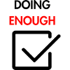 Doing enough