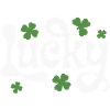 Lucky Shamrock Lettering