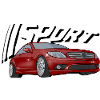 Red sports car