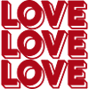 Retro Love Typography