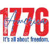 1776 America Freedom Design
