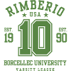 Uni Varsity 10 Logo Style