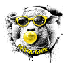 Mählanie – Cool Sheep Pop Art Melanie