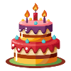 Gâteau d'anniversaire