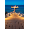 Pier at the Baltic Sea Beach