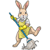 Rabbit Cleaner Mop Cleaning