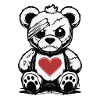 Grumpy Teddy with a good Heart