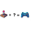 Retro joystick meets gamepad
