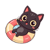 Cat Buoy Kawaii Marine