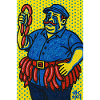 Wurstmann in Pop Art Style