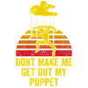 Puppet On Strings Retro Graphic