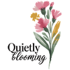 Floral Shirt with Inspirational Saying