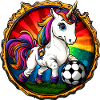Einhörner Fussball